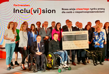 Incluvision - stałe wspieranie i promocja zatrudniania osób z niepełnosprawnościami