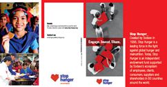 Stop Hunger Brochure